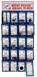 BOAT PLUGS & DRAIN TUBES DISPLAY (#354-916018) - Click Here to See Product Details
