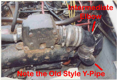 mercruiser Old Style Y Pipe