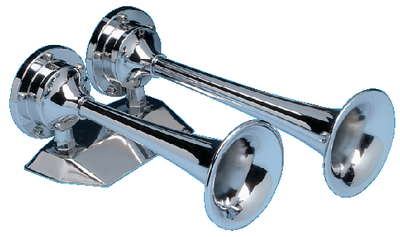 DUAL TRUMPET AIR HORN (#69-10108) - Click Here to See Product Details
