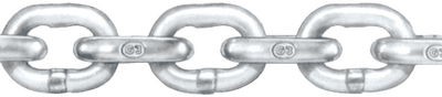 HOT GALVANIZED GRADE 30 PROOF COIL CHAIN (#251-38FT)