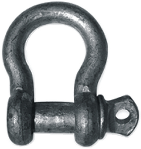 ANCHOR SHACKLE WITH SCREW PIN (#251-8058205) - Click Here to See Product Details