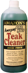 AMAZING ONE-STEP TEAK CLEANER (#579-TC250) - Click Here to See Product Details