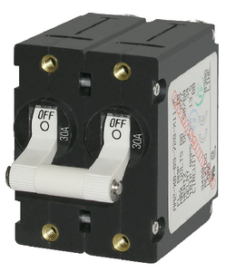 A-SERIES DOUBLE POLE AC/DC CIRCUIT BREAKER (#661-7235) - Click Here to See Product Details