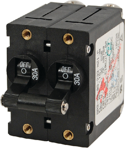 A-SERIES DOUBLE POLE AC/DC CIRCUIT BREAKER (#661-7237) - Click Here to See Product Details