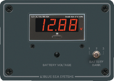 DC DIGITAL VOLTMETER PANEL (#661-8051) - Click Here to See Product Details