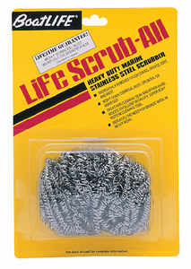 LIFE SCRUB-ALL STAINLESS STEEL SCRUBBER (#76-1029)