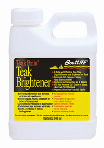TEAK BRITE<sup>®</sup> BRIGHTENER (1087) - Click Here to See Product Details
