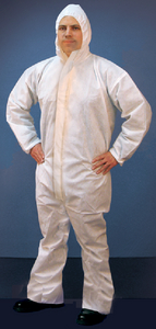 MICRO-POROUS HOODED COVERALL (#199-68257) - Click Here to See Product Details