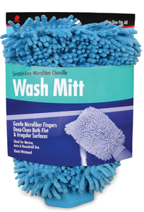 MICROFIBER CHENILLE WASH MITT  (#199-68573) - Click Here to See Product Details
