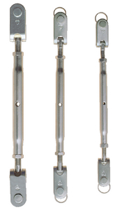 STAINLESS STEEL TUBULAR TURNBUCKLE - JAW & JAW (#610-03110) - Click Here to See Product Details