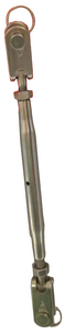 STAINLESS STEEL TUBULAR TURNBUCKLE - JAW & JAW (#610-04110) - Click Here to See Product Details