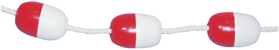 RED / WHITE ROPE FLOAT (#58-1504) - Click Here to See Product Details