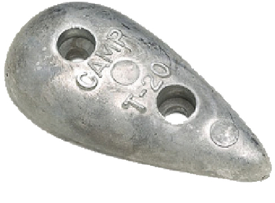 TEAR DROP HULL ZINC (#70-T20) - Click Here to See Product Details
