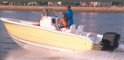 V-HULL CENTER CONSOLE FISHING WITH HIGH BOW RAILS  (#500-70018P)