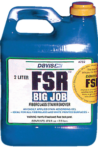 FSR FIBERGLASS STAIN REMOVER (#166-792) - Click Here to See Product Details