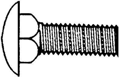 CARRIAGE BOLTS (#4-0726) (4943)