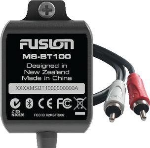 FUSION ELECTRONICS MS-BT100 - AUX IN-BLUE TOOTH RECEIVER