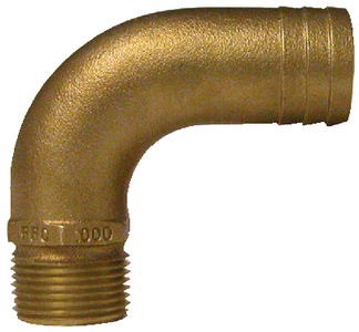 FULL FLOW PIPE TO HOSE ADAPTERS - 90? (#34-FFC1000) - Click Here to See Product Details