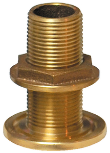 BRONZE THRU-HULL FITTINGS (#34-TH1000W) - Click Here to See Product Details