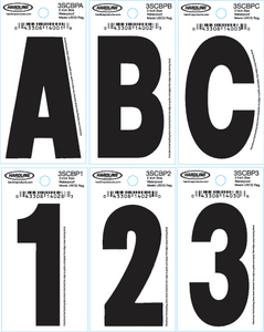 DYER<sup>®</sup> FONT INDIVIDUAL LETTERS & NUMBERS (#328-3SCBP1) - Click Here to See Product Details