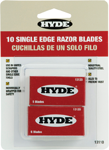 SINGLE EDGE RAZOR BLADES (#292-13110) - Click Here to See Product Details