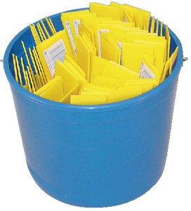 PAIL OF PLASTIC PUTTY KNIVES (#292-S49713) - Click Here to See Product Details