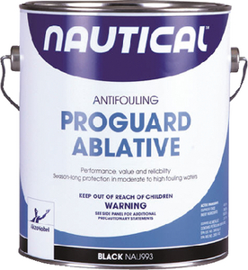 NAUTICAL PAINT PROGUARD ABLATIVE BLACK GALLON (993/1) NAUTICAL PAINT PROGUARD ABLATIVE BLACK GALLON (993/1)