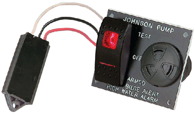 BILGE ALARM AND PUMP SWITCH PANEL (#189-72303) - Click Here to See Product Details