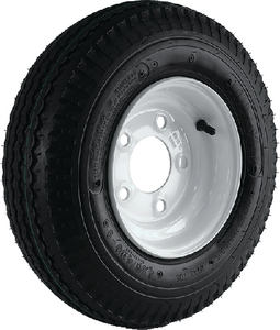 8" BIAS TIRE AND WHEEL ASSEMBLY (#966-30020)