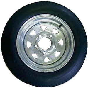 12" BIAS TIRE AND WHEEL ASSEMBLY (#966-30861)