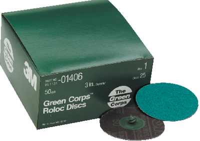 GREEN CORPS ROLOC DISCS (#71-01396)