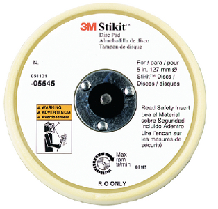 STIKIT<sup>TM</sup> LOW PROFILE FINISHING DISC PAD (#71-05546) - Click Here to See Product Details