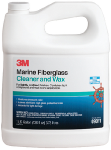 MARINE FIBERGLASS CLEANER & WAX (#71-09011) - Click Here to See Product Details