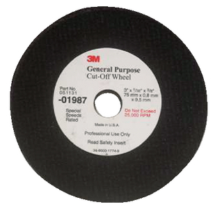 GENERAL PURPOSE CUT-OFF WHEEL (#71-1988) - Click Here to See Product Details