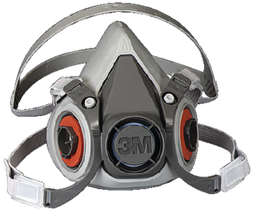 6000 SERIES HALF FACEPIECE RESPIRATOR ONLY (#71-6200) - Click Here to See Product Details