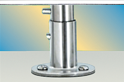 SINGLE LOCKING DECK SOCKET MOUNT - STANDARD DUTY  (#214-T10321) - Click Here to See Product Details