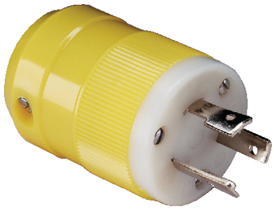 20 AMP LOCKING CONNECTOR AND PLUG (#69-205CRPN) - Click Here to See Product Details