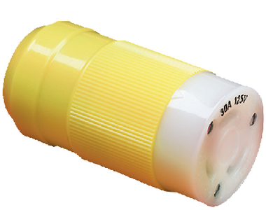 30A CONNECTOR AND PLUG (#69-305CRCN) - Click Here to See Product Details