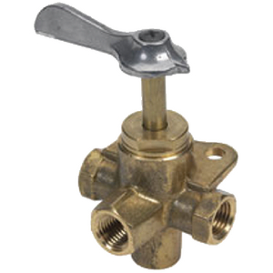 BRASS FOUR-WAY VALVE (#114-03330410) - Click Here to See Product Details