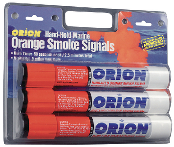 ORANGE HANDHELD SMOKE SIGNALS (958) - Click Here to See Product Details