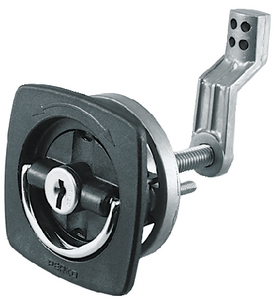 FLUSH LOCK & LATCH (#9-0931DP1BLK) - Click Here to See Product Details