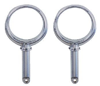 ROUND TYPE ROWLOCK HORNS (#9-1267DP0CHR) - Click Here to See Product Details
