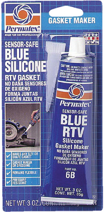 SENSOR SAFE BLUE RTV SILICONE GASKET MAKER (#180-80022) - Click Here to See Product Details