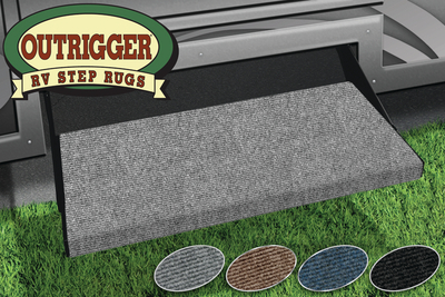 PREST-O-FIT 2-0313 - RV STEP RUGOUTRIGGER GRAY