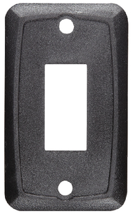 RV DESIGNER MOUNTING PLATE-SINGLE BLACK (S385) RV DESIGNER MOUNTING PLATE-SINGLE BLACK (S385)