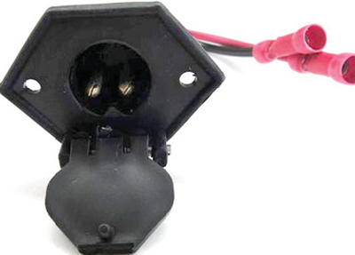 V-GROOVE TROLLING MOTOR PLUG and RECEPTACLE (#750-415) - Click Here to See Product Details