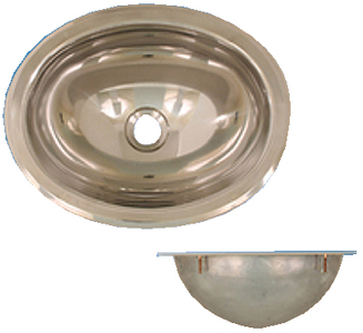 STAINLESS STEEL BASIN - MIRROR FINISH (#390-10280) - Click Here to See Product Details