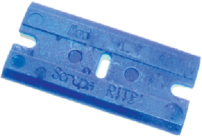 PLASTIC RAZOR BLADES (#921-SR25PCBE) - Click Here to See Product Details