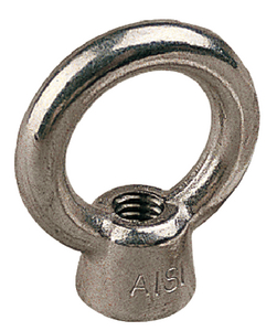 STAINLESS STEEL EYE NUT (#354-078108) - Click Here to See Product Details