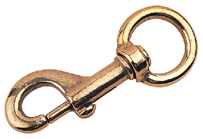 SWIVEL EYE BOLT SNAP - BRONZE (#354-1365901) - Click Here to See Product Details